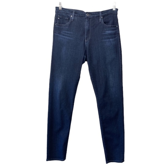 AG Adriano Goldschmied The Farrah Skinny High Rise Jeans Sz 31 - Picture 1 of 10